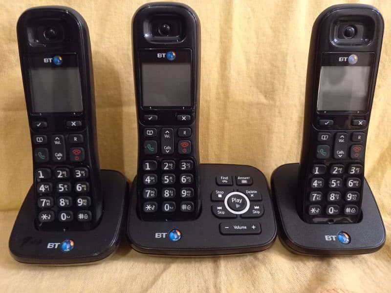 cordless phone with wirless intercom 1