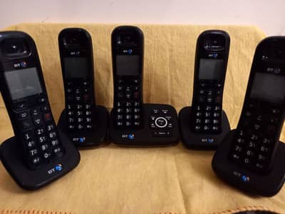 cordless phone with wirless intercom