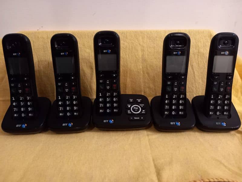 cordless phone with wirless intercom 2