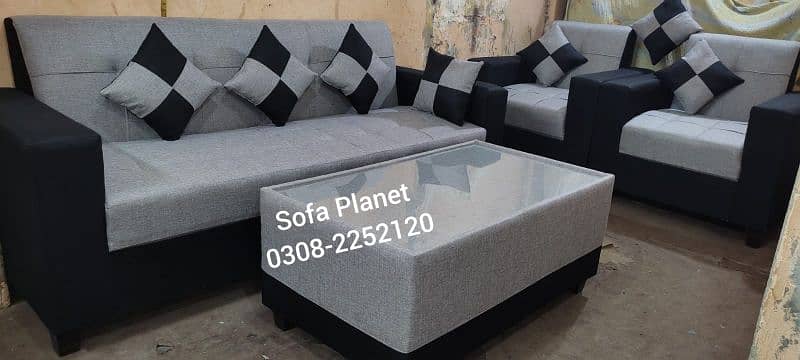Sofa set 5 seater with 5 cushions free big sale till 31st may 2024 8
