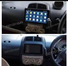 Toyota Passo 2007 Android LCD navigation panel