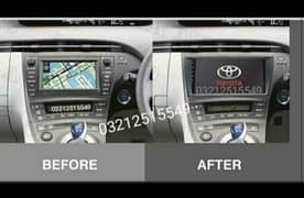 Toyota Prius 1800cc Android LCD panel navigation system