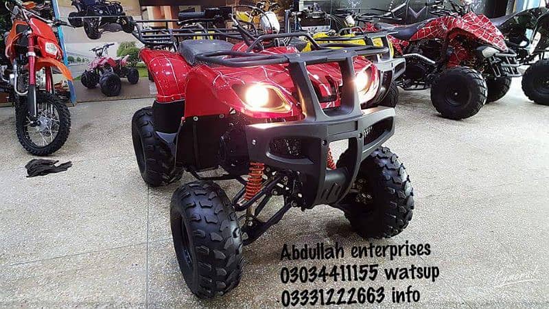 250cc full size quad atv 4 wheels dubai import  delivery all Pakistan 4