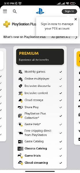 Ps plus Extra & Premium Available Digitally 1