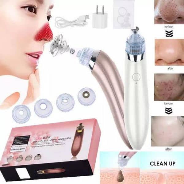 Skin Vacuum Pore Cleaner Spot Acne Blackhead Remover 0