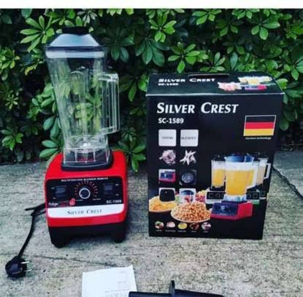 Imported Silver Crest Mixer Juicer High Power Blender 1