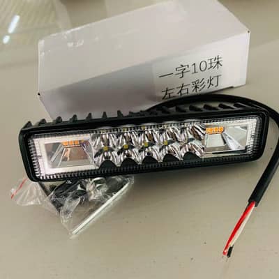 bike and car  police flasher light