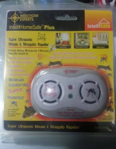 Mouse & Mosquito Super Ultrasonic  Repeller AR166B 1