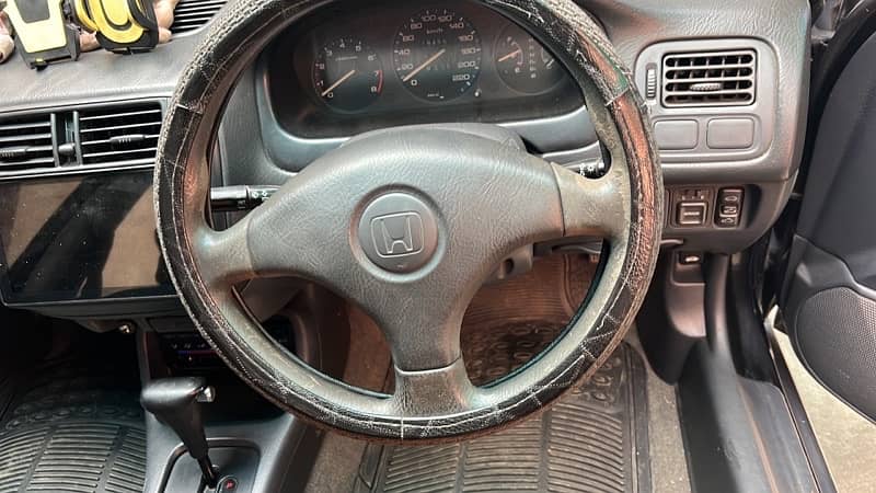 Honda civic 96-2001 dashboard clock and steering wheel 0