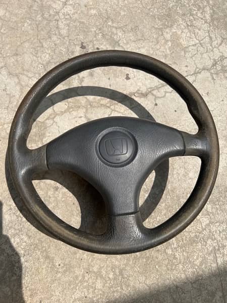 Honda civic 96-2001 dashboard clock and steering wheel 3