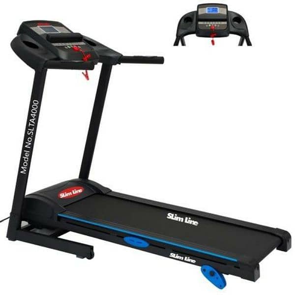 SlimLine Treadmill Fitness Machine &Gym Equipment 0