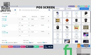 Advance Point of sale system with Inventory Management Stock Manage