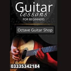 Guitar Lessons at Octave Guitar Shop