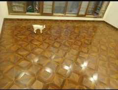 wooden flooring , vinyl flooring, wallpapers, blinds