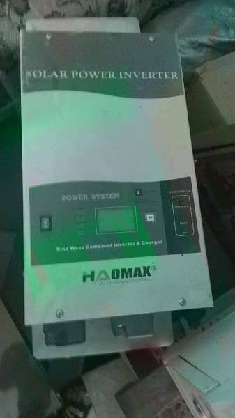 Haomax Solar Power Invertor 1000 watt imported