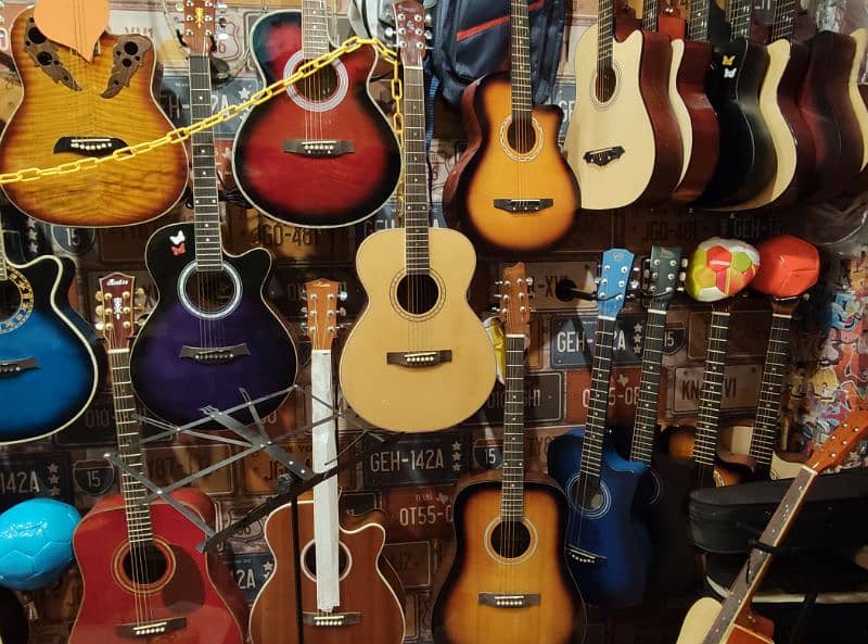 5 years warranty (Acoustic Guitar shop in Lahore | Bag + Strap + Picks 6