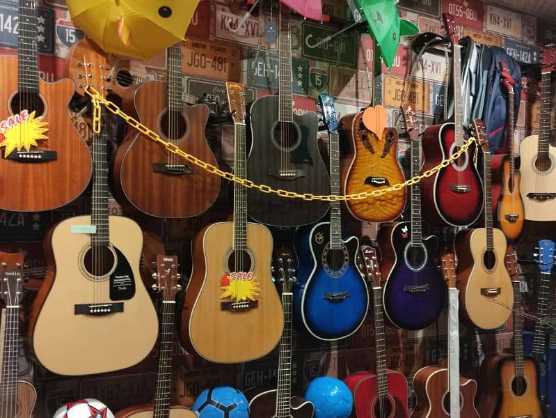 5 years warranty (Acoustic Guitar shop in Lahore | Bag + Strap + Picks 8