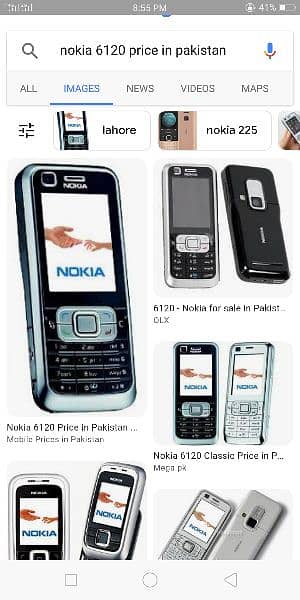 nokia 6120 ya Nokia E52  chahiay  good haalat main all ok k sath 1