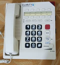 Landline CLARITY Telephone set W1000