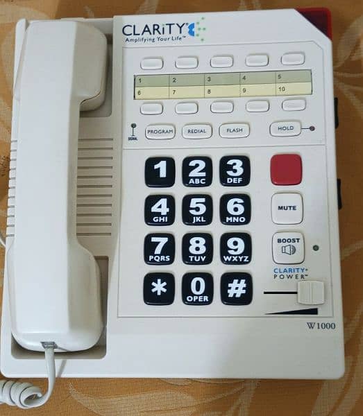 Landline CLARITY Telephone set W1000 2