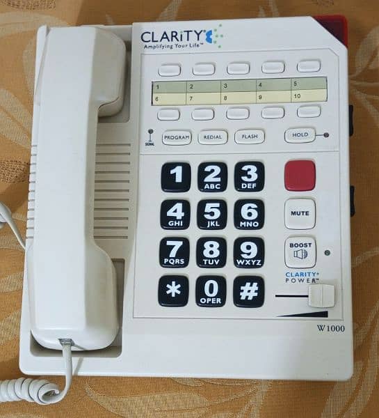 Landline CLARITY Telephone set W1000 5