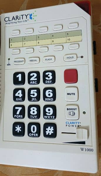 Landline CLARITY Telephone set W1000 8