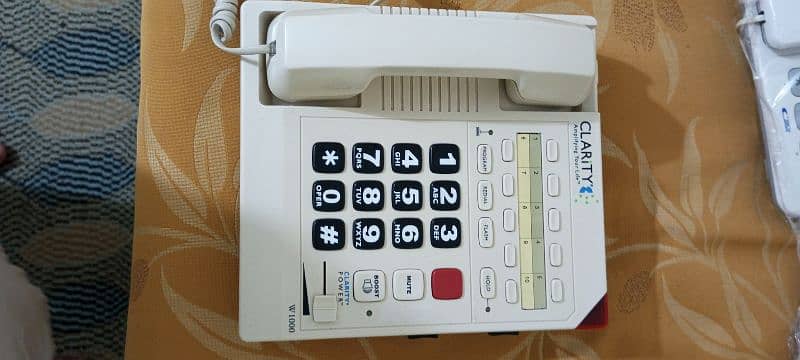 Landline CLARITY Telephone set W1000 17