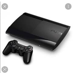 play station 3 super slim in 10 by 10 condition