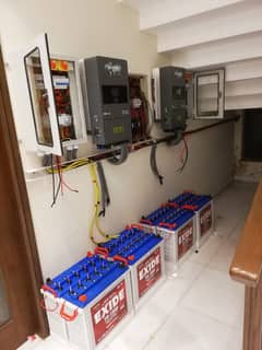 Solar installation services & Ac Dc box