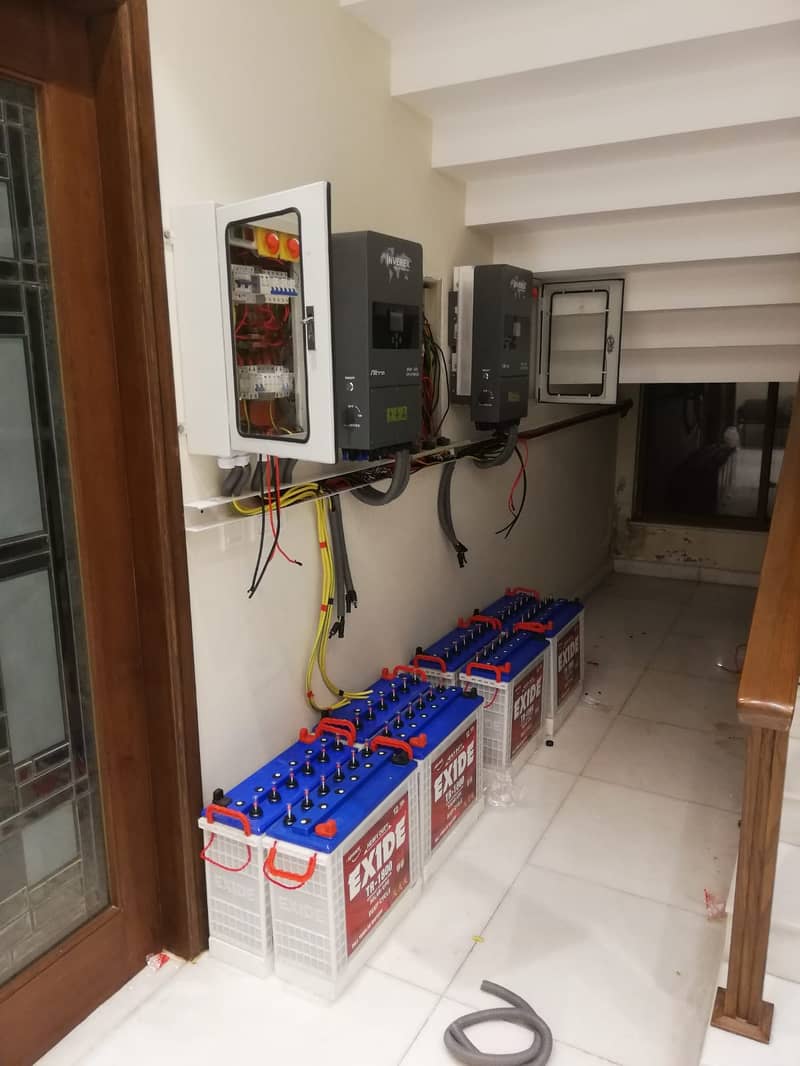 Solar installation services & Ac Dc box 1