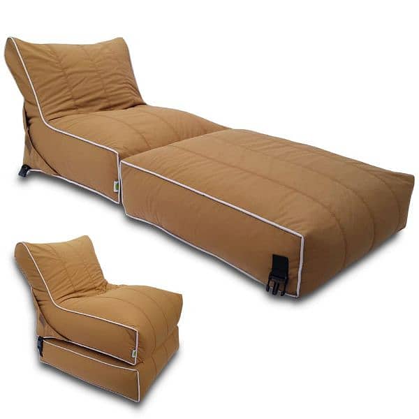 Wallow Bean Bag Bed Chair_Multipurpose Flip Out Sofa office furniture 6