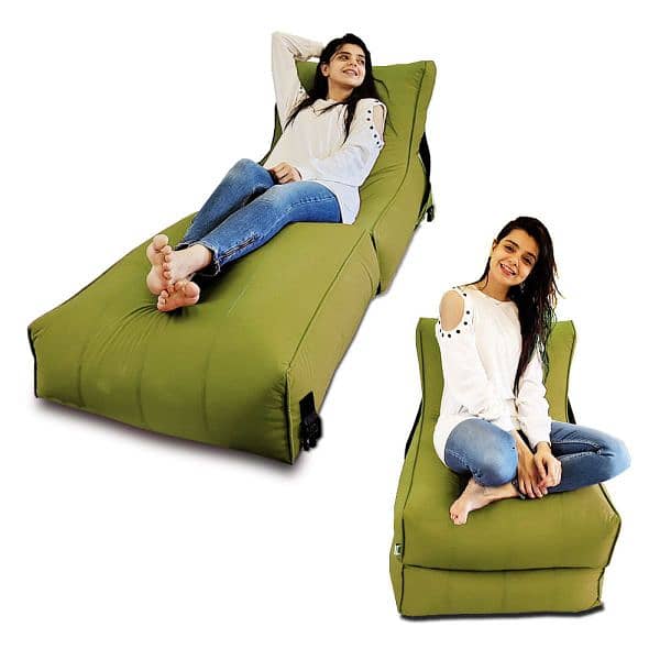 Wallow Bean Bag Bed Chair_Multipurpose Flip Out Sofa office furniture 9