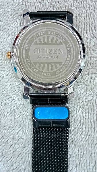 citizen watch Japan movt and, date 2
