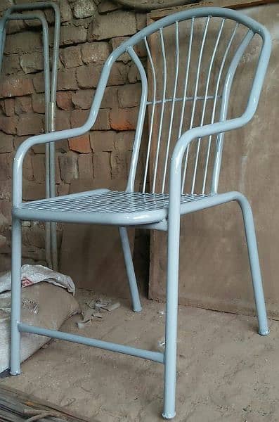Manufacturer of Garden and lawn Chair's/ chairs/ Iron Steel Chair 7