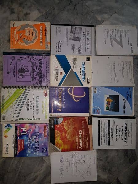 Alevel chemistry books with past papers complete package 2