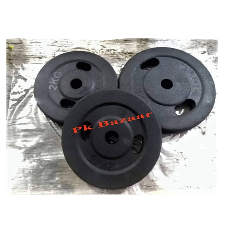 54kg Weight 7 in 1 Multi Postion Bench Press Weight Plates Dumbel Rod 1