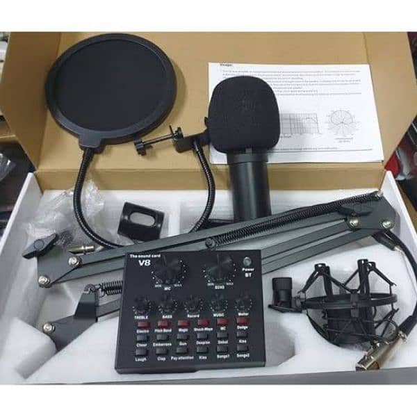 BM800 Mic for Mobile recording singing,online poetry storytelling mic 2