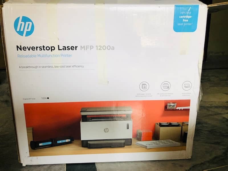 HP-Neverstope laser printer 1