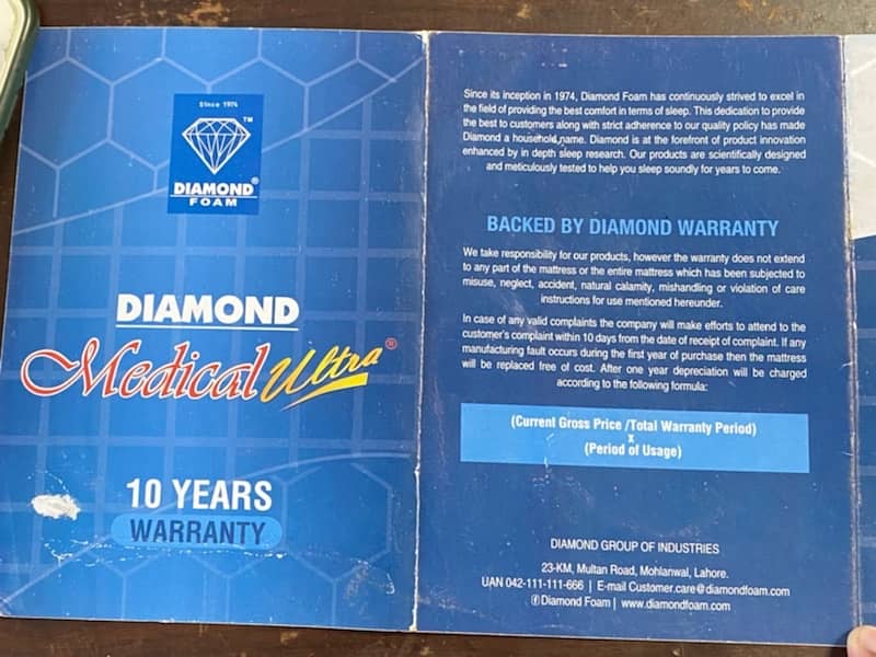 Diamond Supreme Foam Ortho Medical Mattress 3