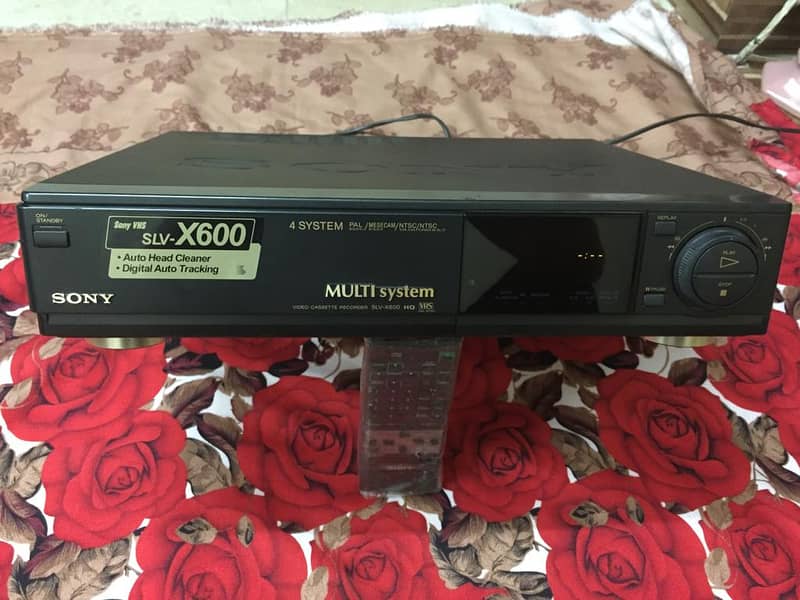 SONY VCR  X600 made in japan 1