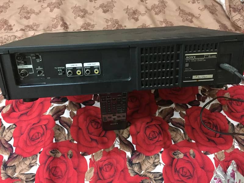 SONY VCR  X600 made in japan 3