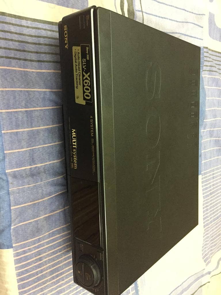 SONY VCR  X600 made in japan 8