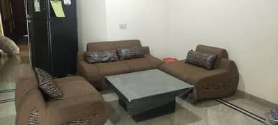 Sofa set with center table