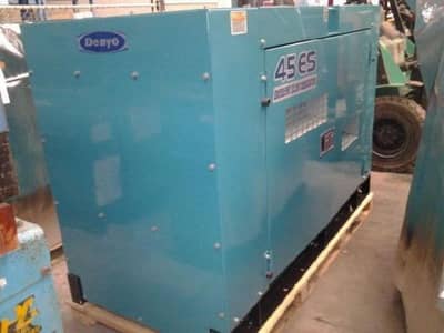 Japanese Denyo diesel generators box pack