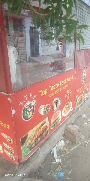 Fast food and refreshment counter for sale 1