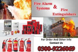 All Kinds of Fire Alarm & Fire Extinguisher are Available