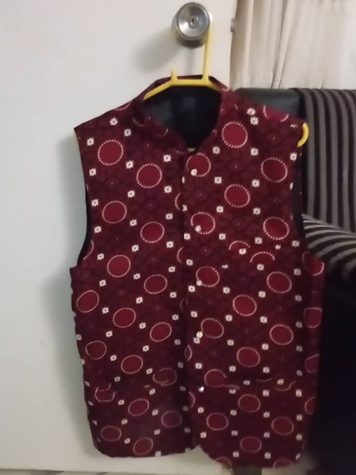 Men's ajrak waist coat 0