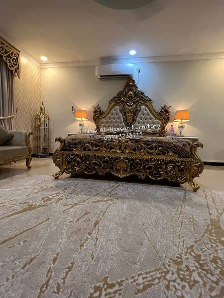 Royal Turkish room set bed set 5