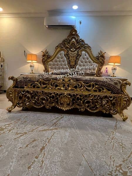 Royal Turkish room set bed set 6