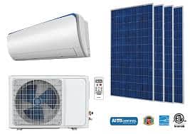 2.0 Ton Solar Air Conditioner Package, 2nd day installation, 4